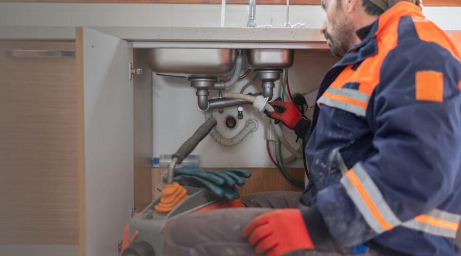 Professional slab leak plumber services in Montebello, VA